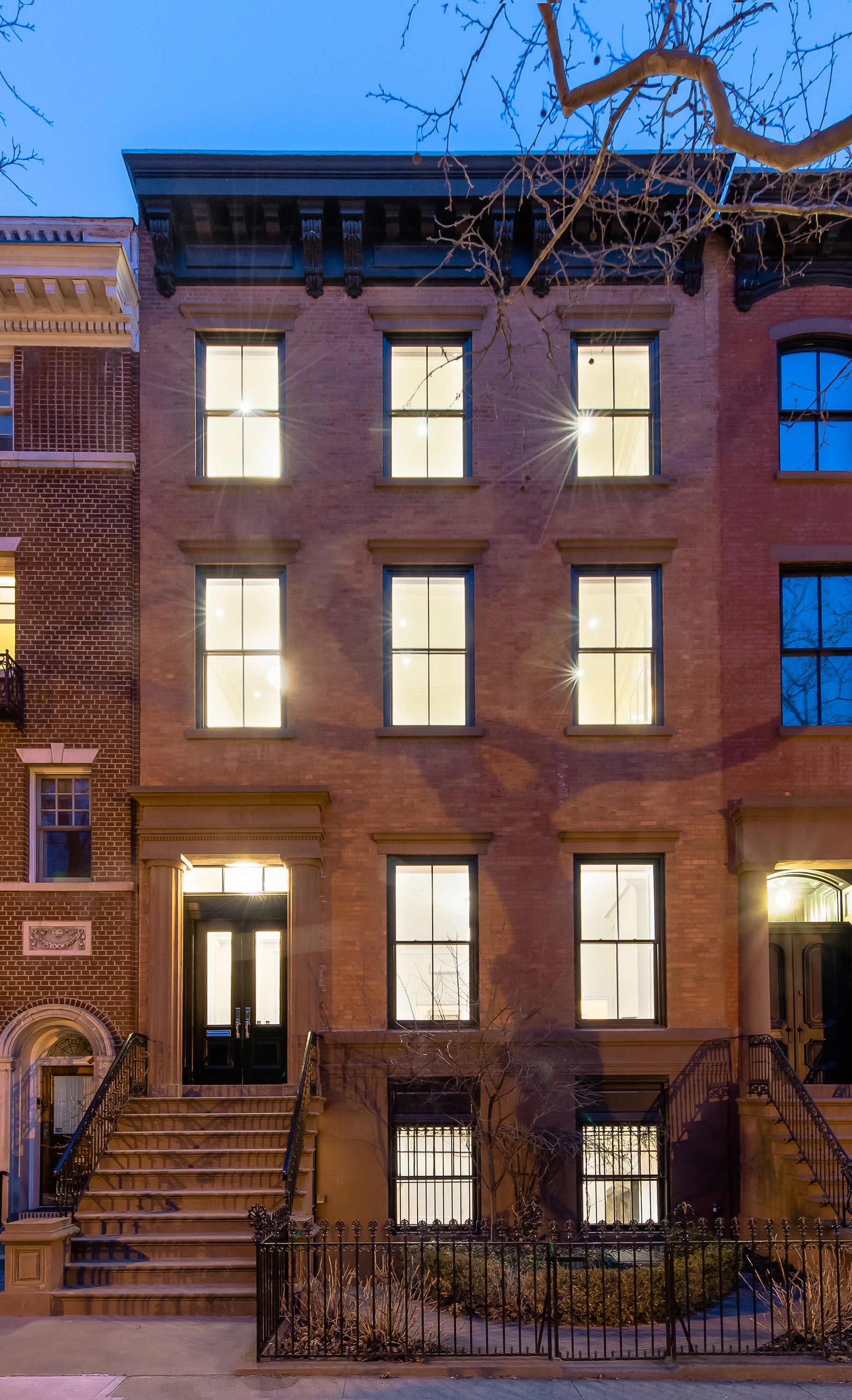 Brooklyn Heights NYC Architect Architecture Townhouse Renovation Renovate Family Apartment Historic Details