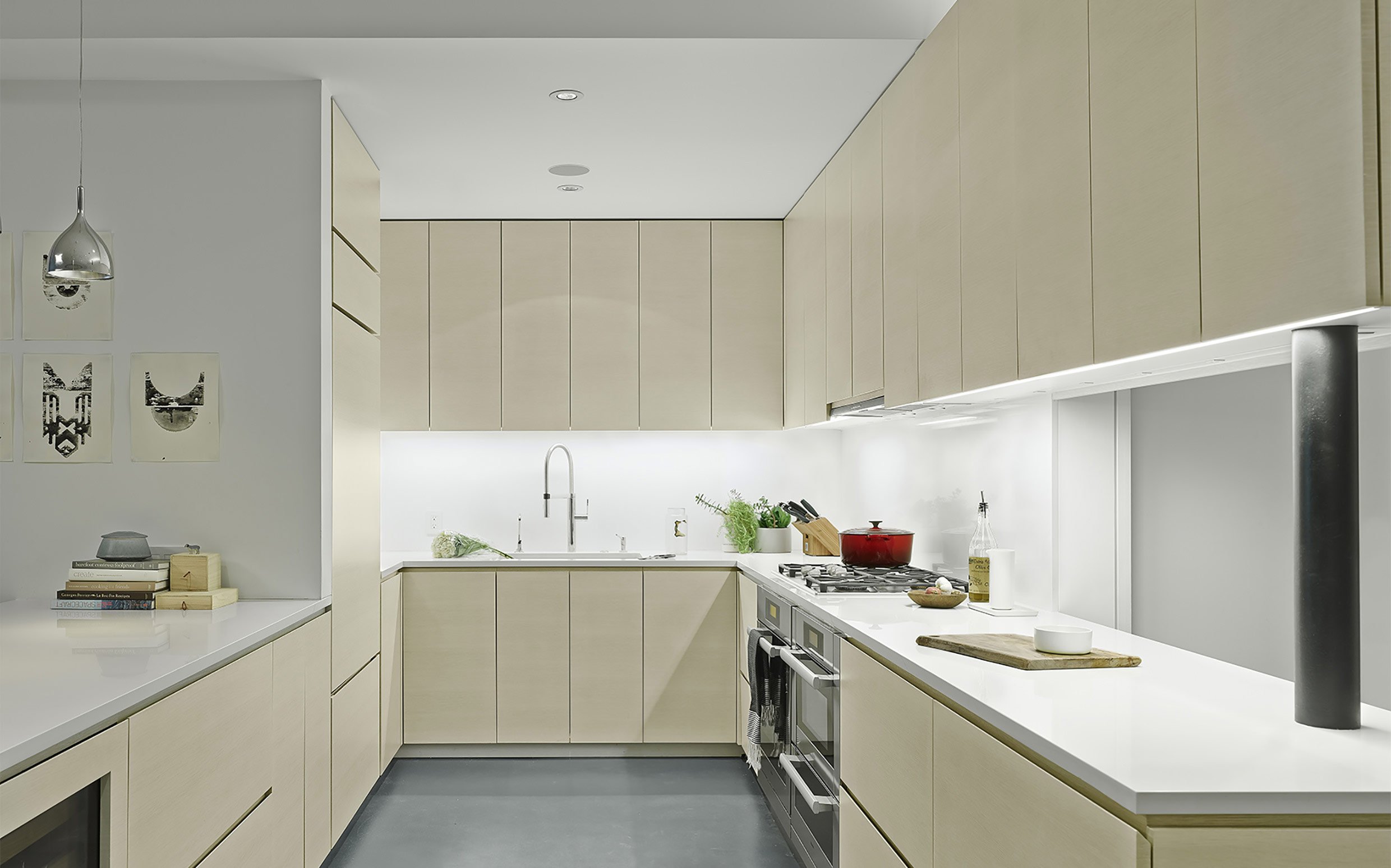 Soho NYC Loft Architect Architecture Gut Renovation Renovate Resin Floor Kitchen Renovation